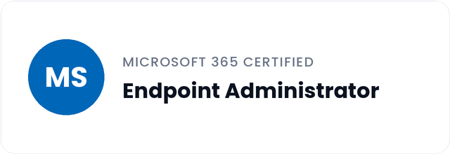 Microsoft 365 Certified Endpoint Administrator