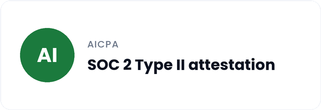 AICPA SOC 2 Type II attestation